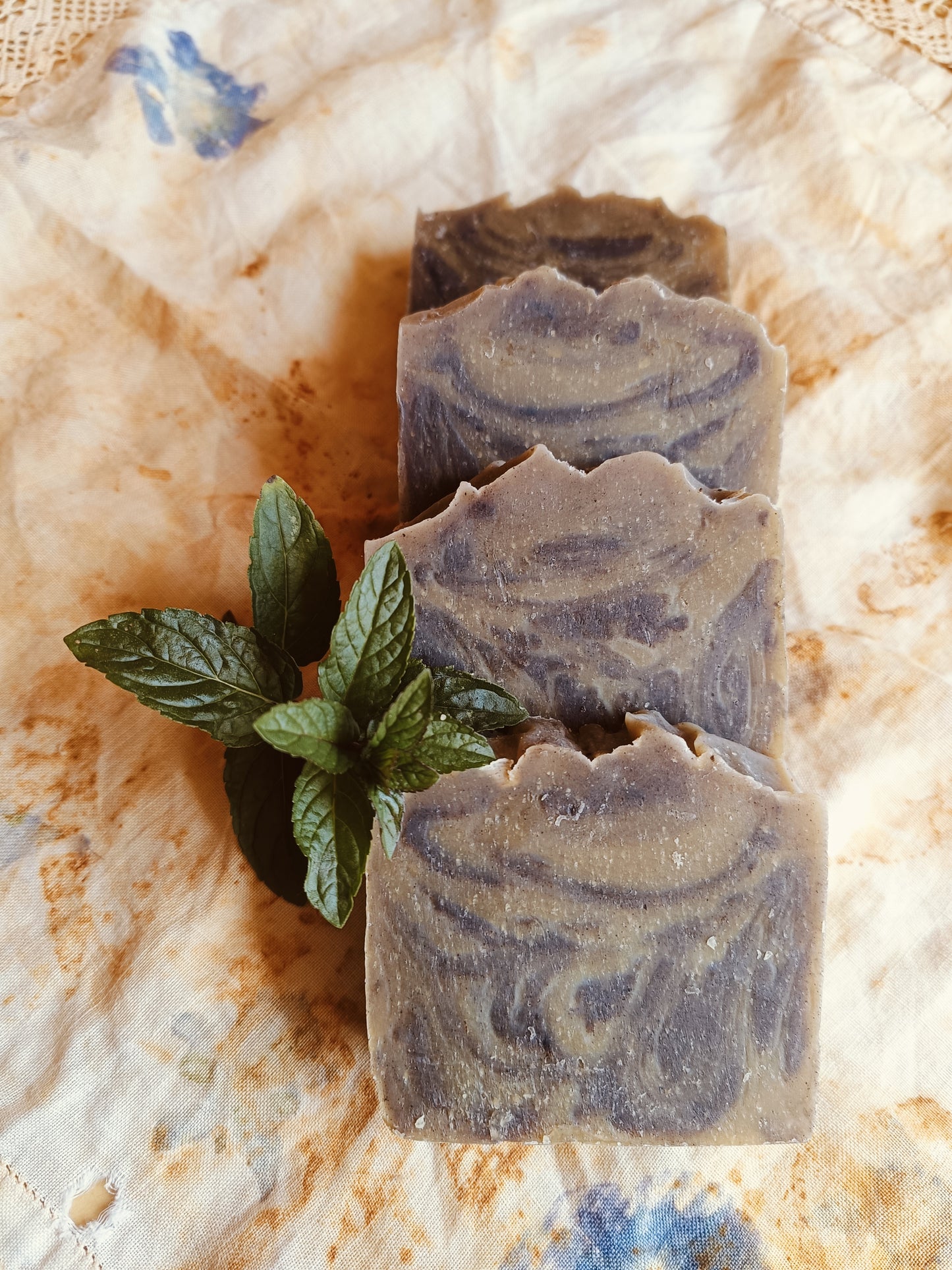 Soap - Handmade herbal - Valkyrie sky