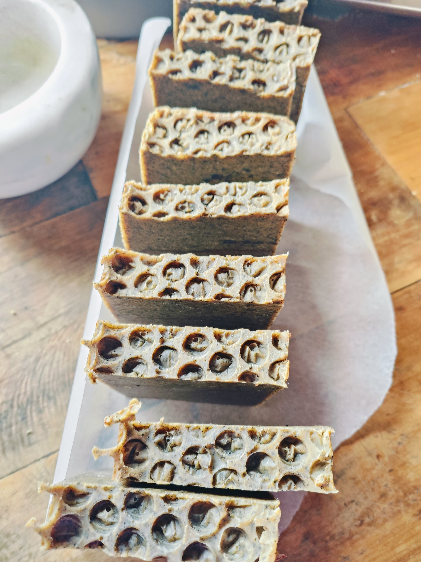 Soap - Handmade herbal - Coffee scrub