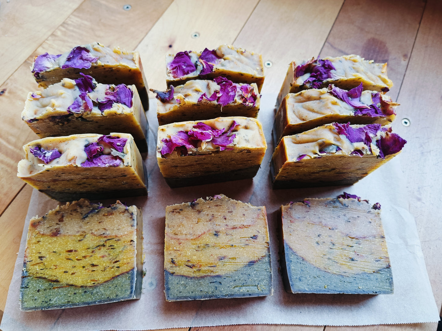 Soap - Homemade herbal - Herb garden