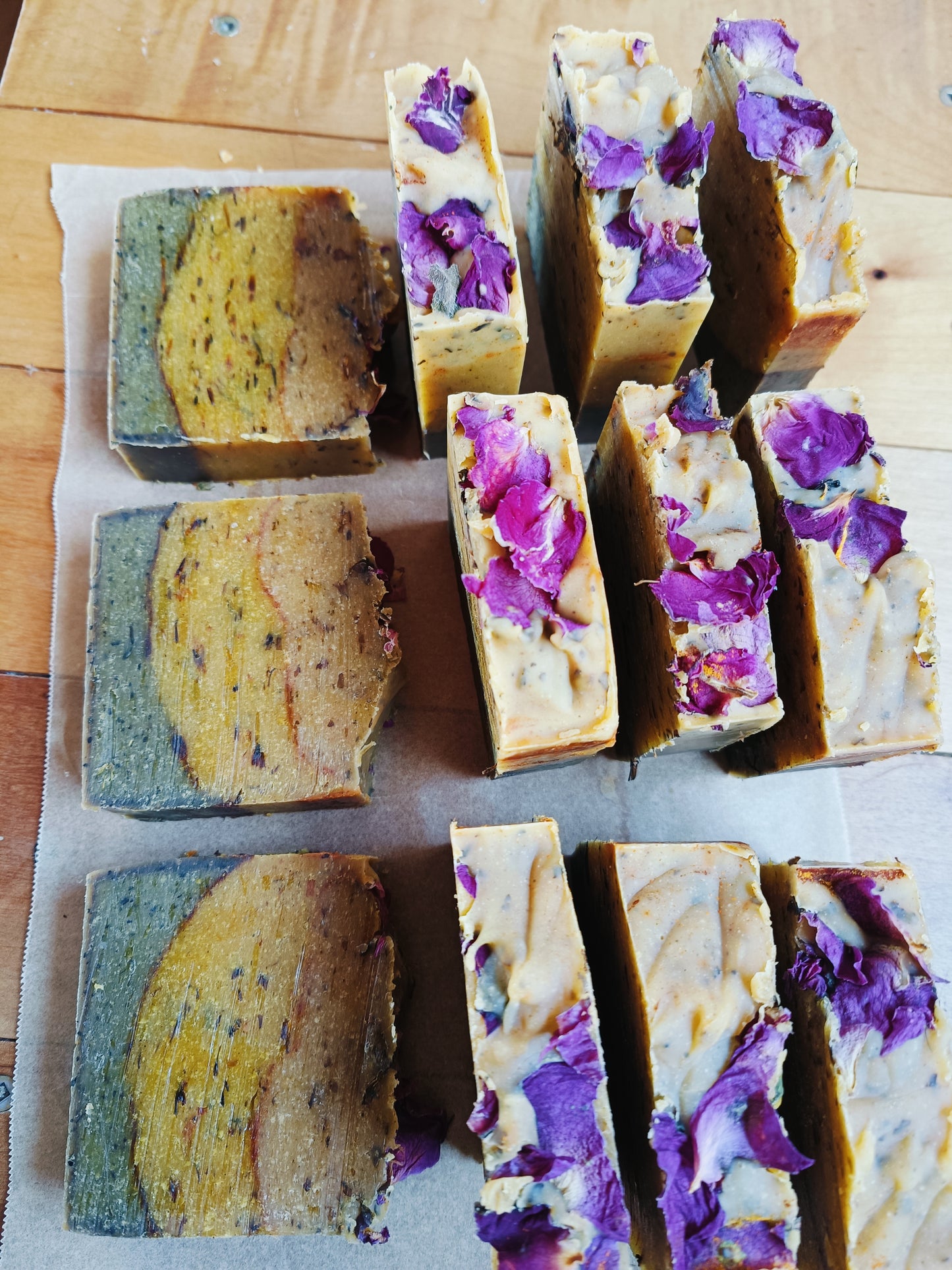 Soap - Homemade herbal - Herb garden