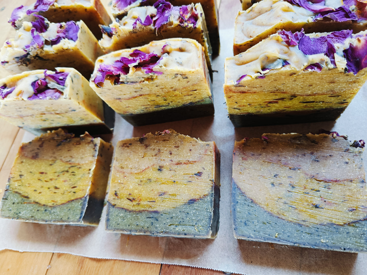 Soap - Homemade herbal - Herb garden