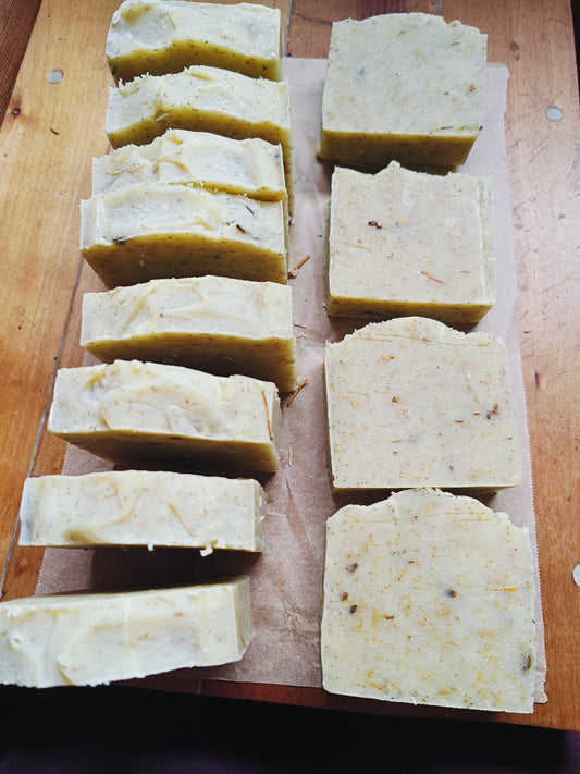 Soap - Handmade herbal - Calm Chamomile