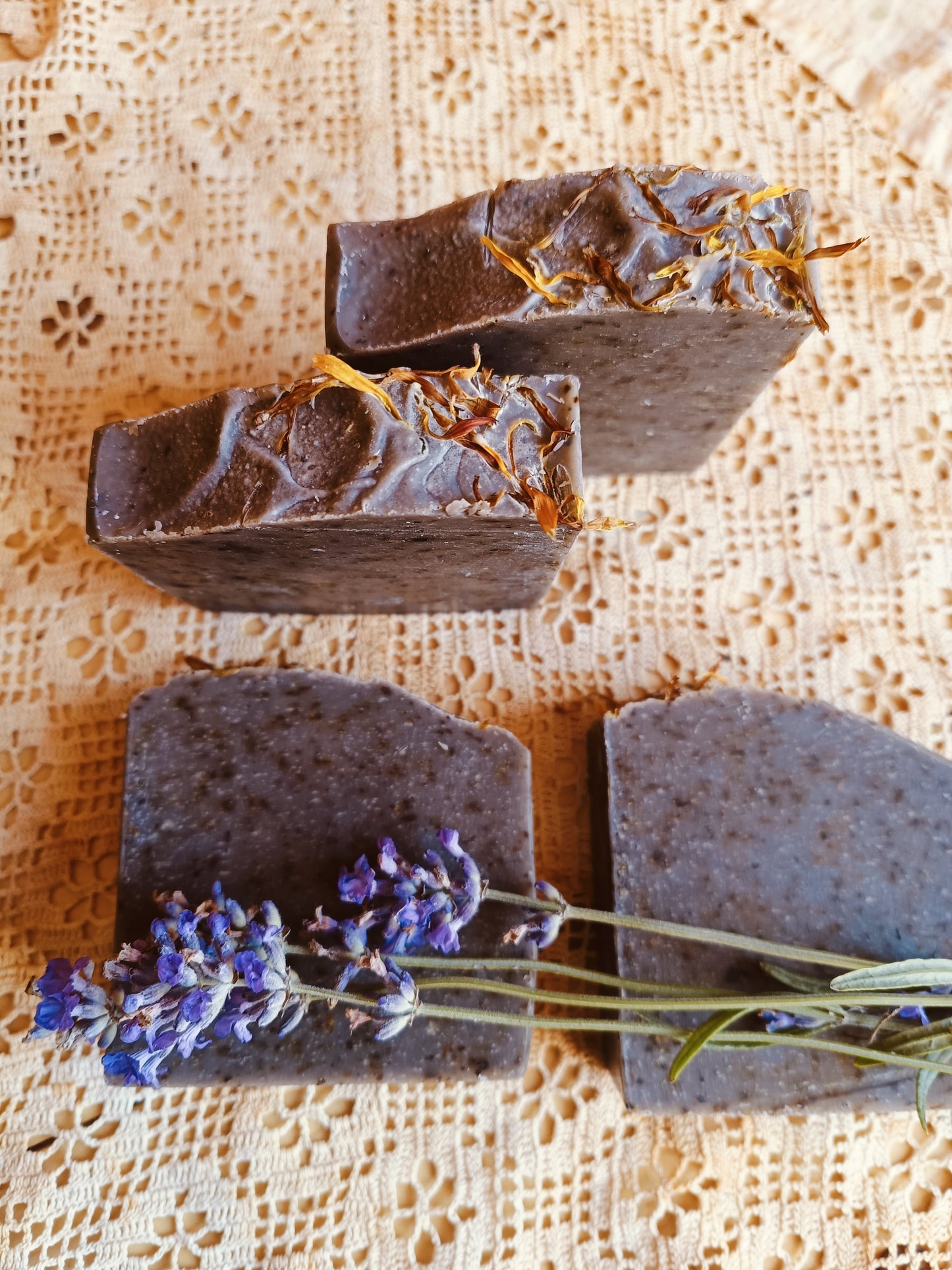 Soap - Homemade herbal - Lavender Medley