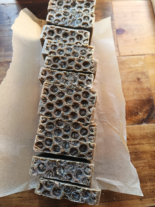 Soap - Handmade herbal - Coffee scrub