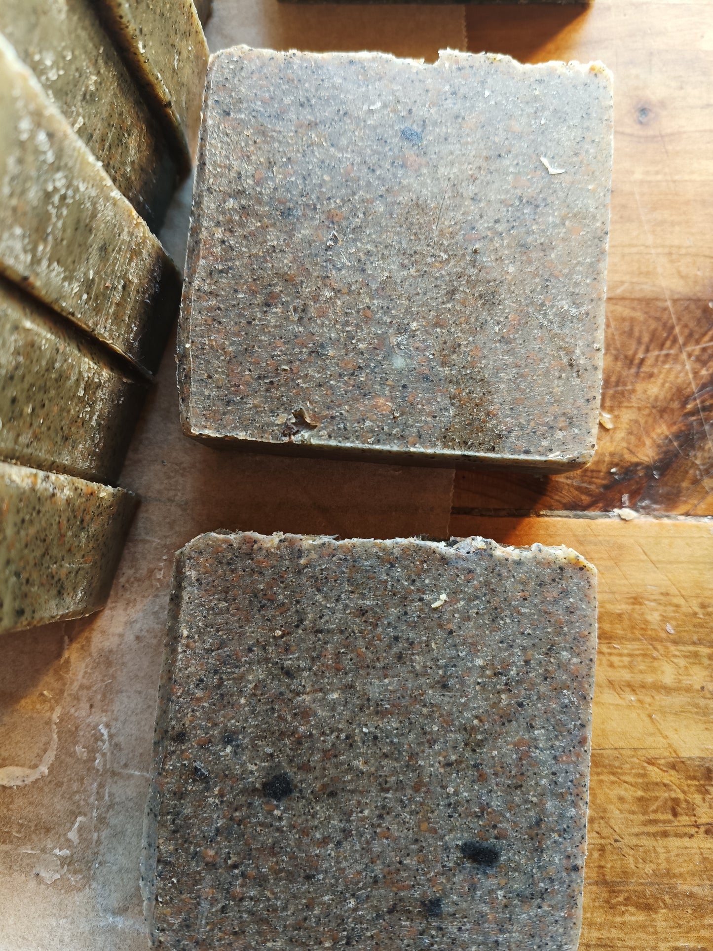 Soap - Handmade herbal - Coffee scrub